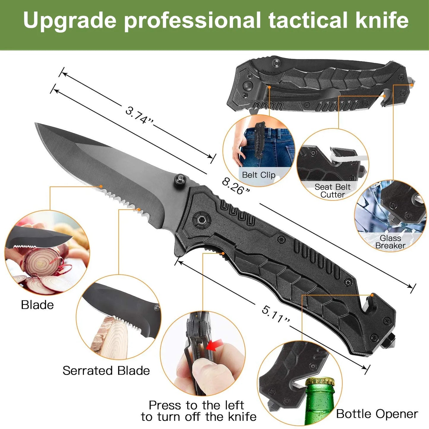 Emergency Survival 30 In 1 Kit